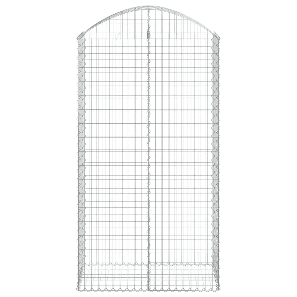 Cesto Gabbione ad Arco 100x50x180/200 cm Ferro Zincatocod mxl 103377