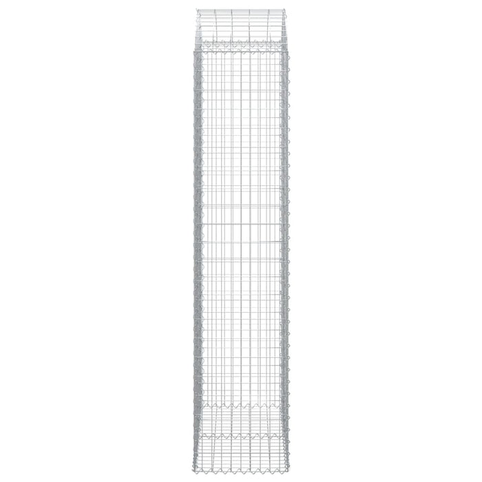 Cesto Gabbione ad Arco 100x50x220/240 cm Ferro Zincato 153441