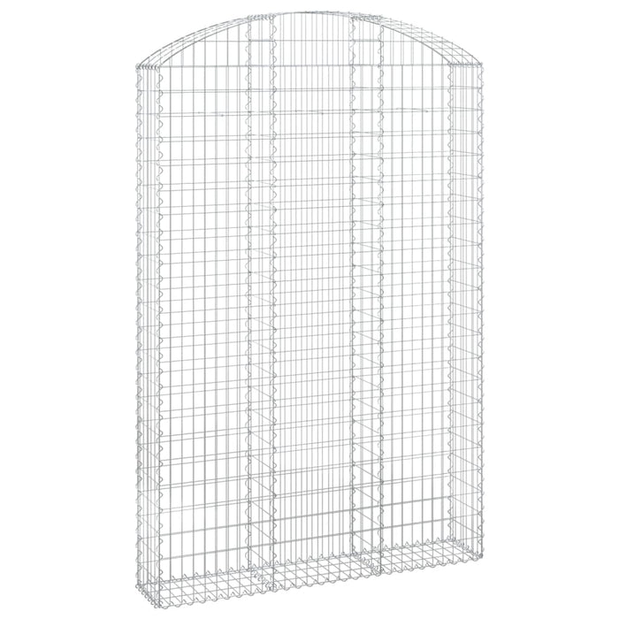 Cesto Gabbione ad Arco 150x30x220/240 cm Ferro Zincatocod mxl 105408