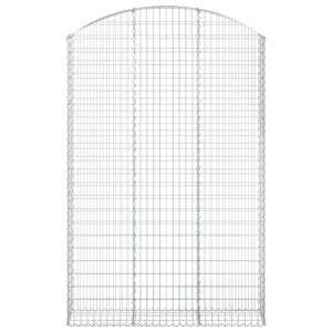 Cesto Gabbione ad Arco 150x30x220/240 cm Ferro Zincatocod mxl 105408