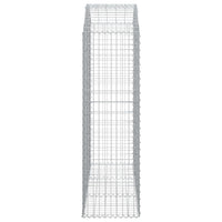 Cesto Gabbione ad Arco 150x50x160/180 cm in Ferro Zincato 153458