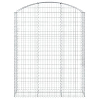 Cesto Gabbione ad Arco 150x50x180/200 cm Ferro Zincatocod mxl 81536