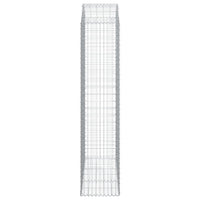 Cesto Gabbione ad Arco 150x50x220/240 cm Ferro Zincato 153461