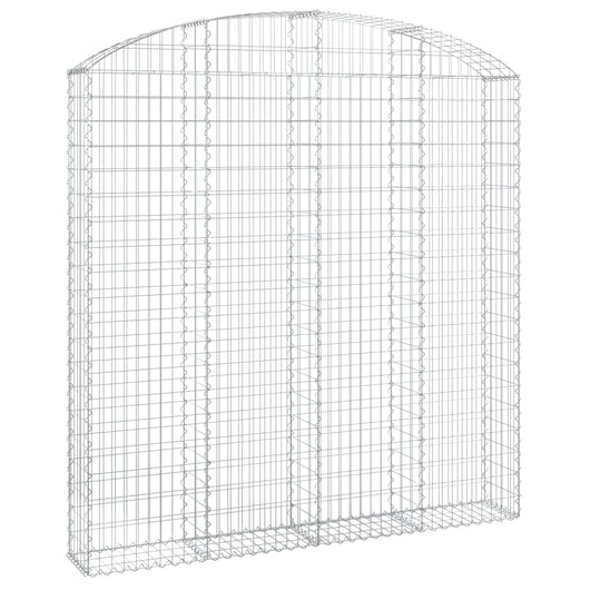 Cesto Gabbione ad Arco 200x30x200/220 cm Ferro Zincatocod mxl 105507