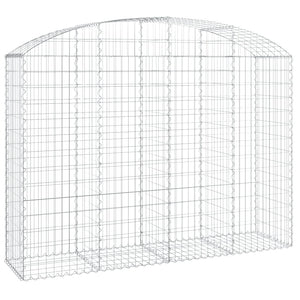 Cesto Gabbione ad Arco 200x50x140/160 cm Ferro Zincatocod mxl 128675