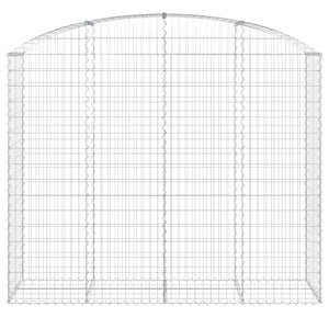 Cesto Gabbione ad Arco 200x50x160/180 cm Ferro Zincatocod mxl 81489