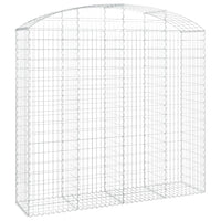 Cesto Gabbione ad Arco 200x50x180/200 cm Ferro Zincatocod mxl 106447