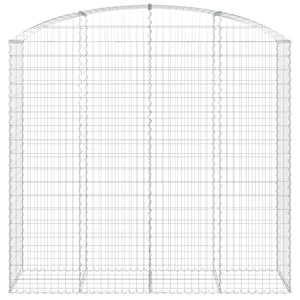 Cesto Gabbione ad Arco 200x50x180/200 cm Ferro Zincatocod mxl 106447