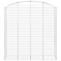 Cesto Gabbione ad Arco 200x50x200/220 cm Ferro Zincatocod mxl 129533