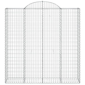 Cesto Gabbione ad Arco 200x50x200/220 cm Ferro Zincato 153500