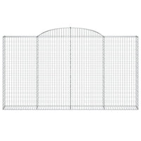 Cesto Gabbione ad Arco 300x30x160/180 cm Ferro Zincatocod mxl 81490