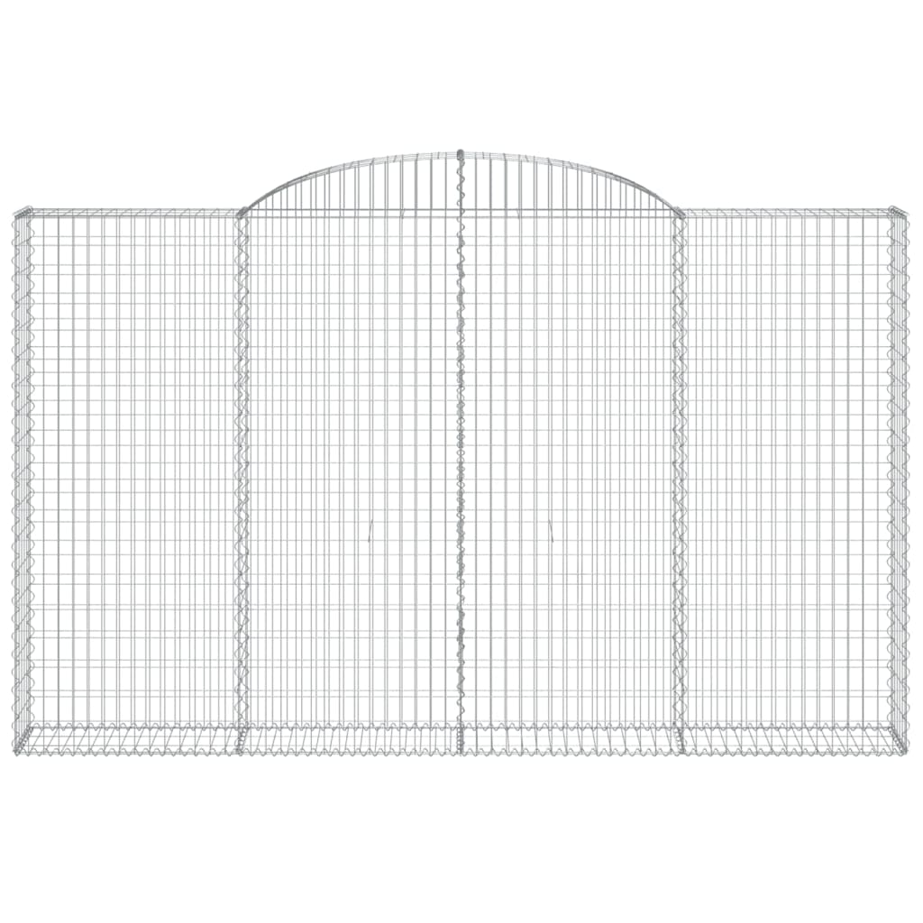 Cesto Gabbione ad Arco 300x30x180/200 cm Ferro Zincatocod mxl 106227