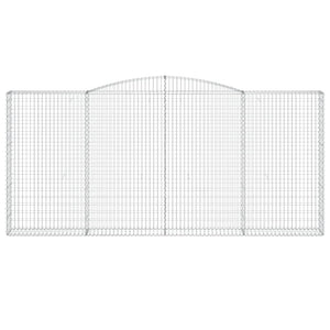 Cesto Gabbione ad Arco 400x30x180/200 cm Ferro Zincatocod mxl 81571