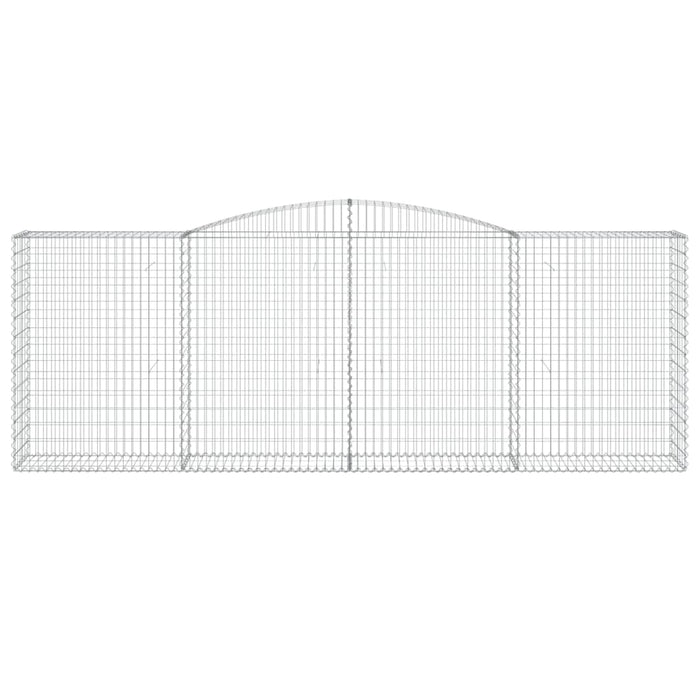 Cesto Gabbione ad Arco 400x50x140/160 cm Ferro Zincatocod mxl 104020