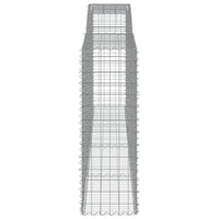 Cesto Gabbione ad Arco 400x50x140/160 cm Ferro Zincato 153537