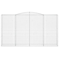 Cesto Gabbione ad Arco 400x50x220/240 cm Ferro Zincatocod mxl 81599