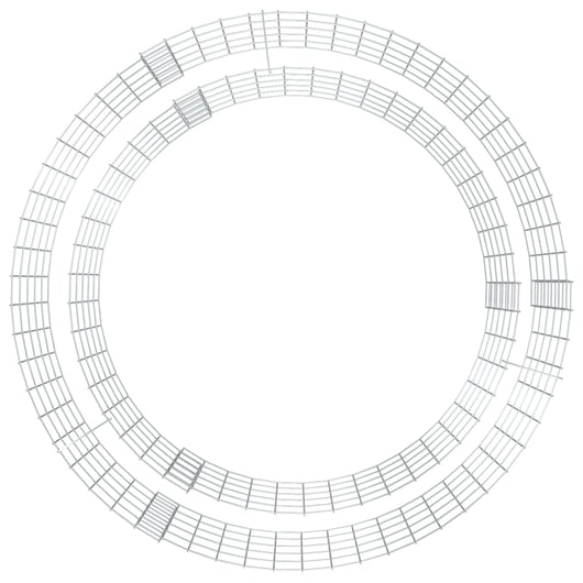 Caminetto a gabbione diametro 100 cm in ferro zincato 02_0005922