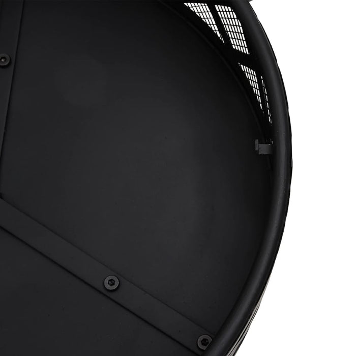 Focolare con attizzatoio 70 cm xxl acciaio 02_0006025