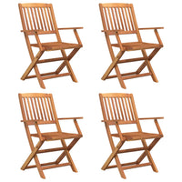 Set da Pranzo per Giardino 5 pz in Legno Massello di Acacia 3152897