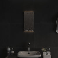 Specchio da Bagno con Luci LED 20x40 cm 3154043