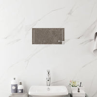 Specchio da Bagno con Luci LED 20x40 cm 3154043