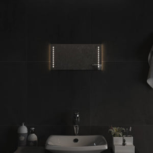 Specchio da Bagno con Luci LED 20x40 cm 3154043
