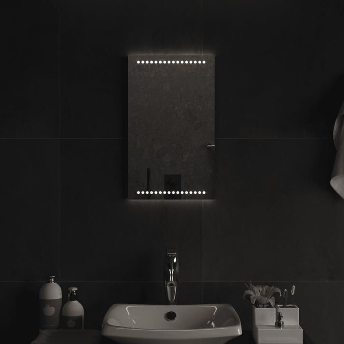 Specchio da Bagno con Luci LED 30x50 cm 3154044