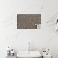 Specchio da Bagno con Luci LED 30x50 cm 3154044