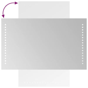 Specchio da Bagno con Luci LED 30x50 cm cod mxl 67504