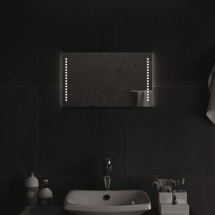 Specchio da Bagno con Luci LED-Specchio per Bagno 30x50 cm 101184