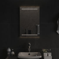 Specchio da Bagno con Luci LED 40x60 cm cod mxl 47186