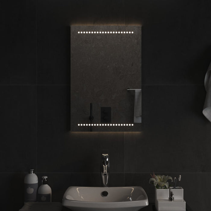 Specchio da Bagno con Luci LED 40x60 cm 3154046