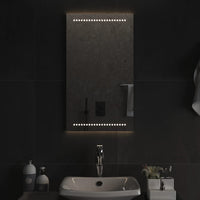 Specchio da Bagno con Luci LED 40x70 cm cod mxl 67739