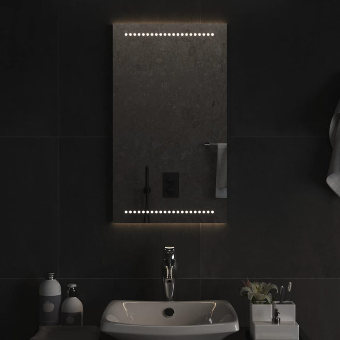 Specchio da Bagno con Luci LED 40x70 cm 3154047