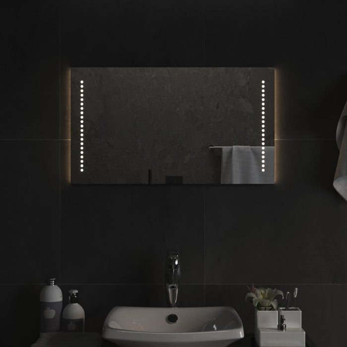 Specchio da Bagno con Luci LED 40x70 cm 3154047