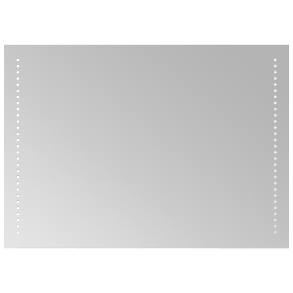 Specchio da Bagno con Luci LED 50x70 cm 3154048