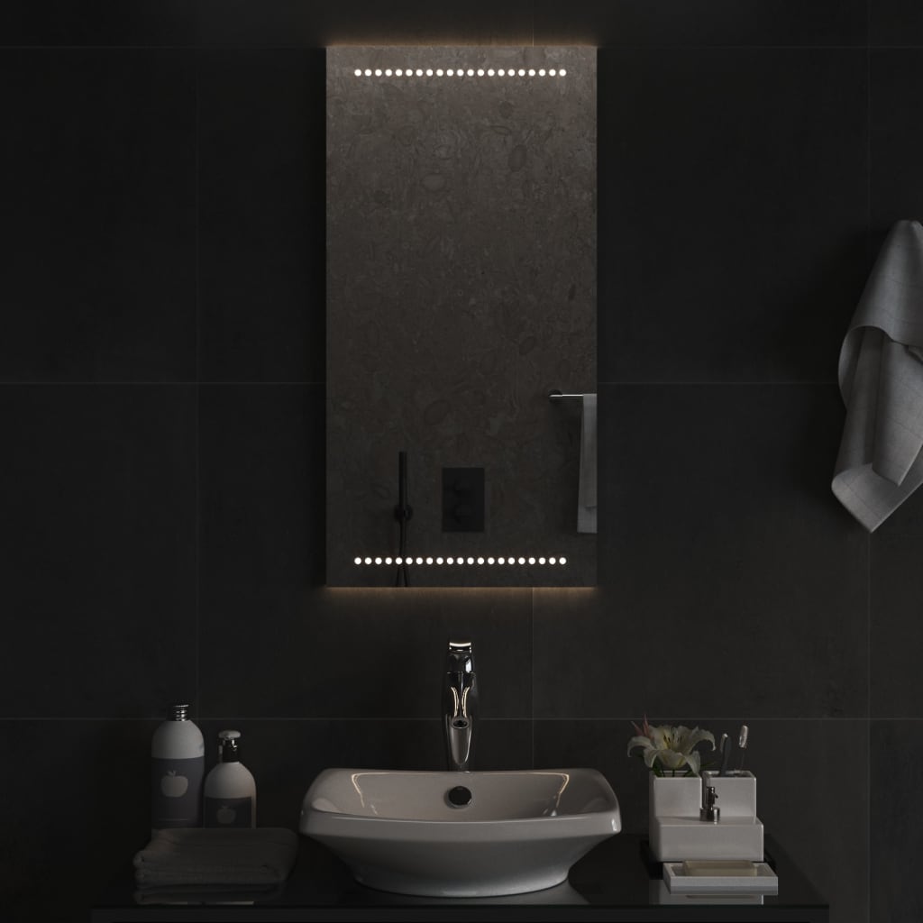 Specchio da Bagno con Luci LED 40x80 cm cod mxl 67516