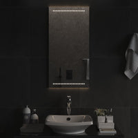 Specchio da Bagno con Luci LED 40x80 cm 3154049