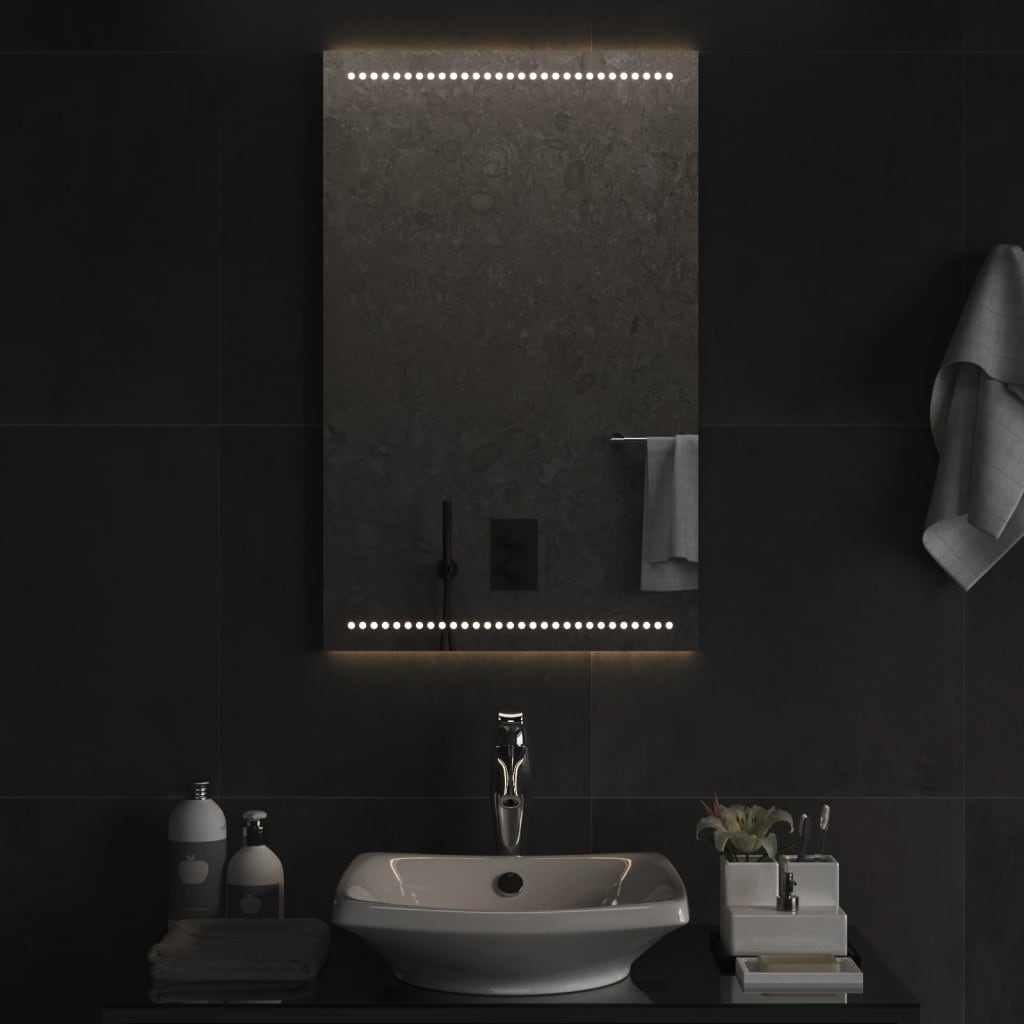Specchio da Bagno con Luci LED 50x80 cm 3154050