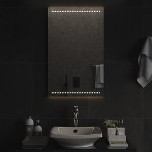 Specchio da Bagno con Luci LED 50x80 cm 3154050