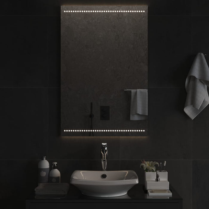 Specchio da Bagno con Luci LED-Specchio per Bagno 60x90 cm 397866