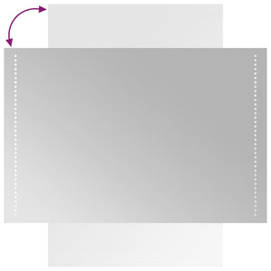 Specchio da Bagno con Luci LED 60x90 cm 3154054