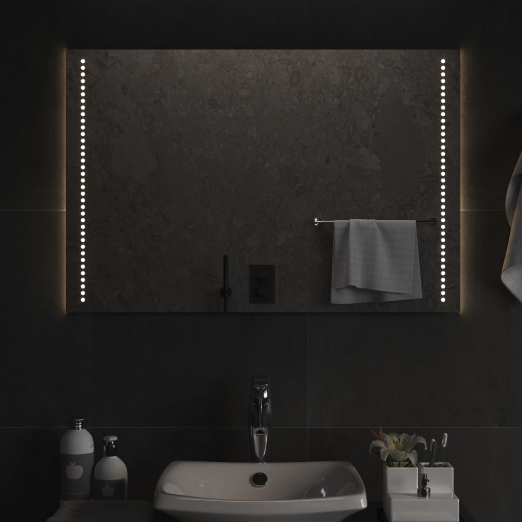 Specchio da Bagno con Luci LED 60x90 cm 3154054