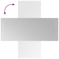 Specchio da Bagno con Luci LED-Specchio per Bagno 40x100 cm 167756