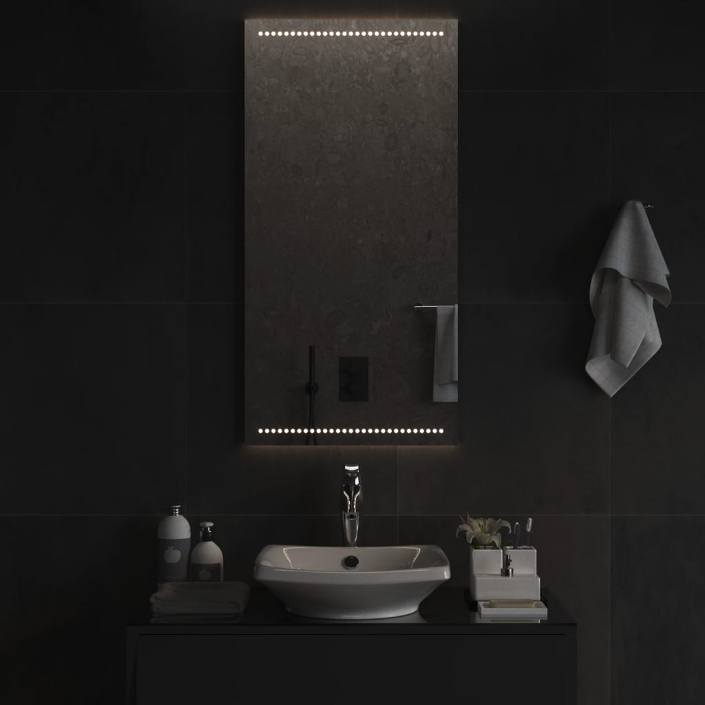 Specchio da Bagno con Luci LED-Specchio per Bagno 50x100 cm 260684