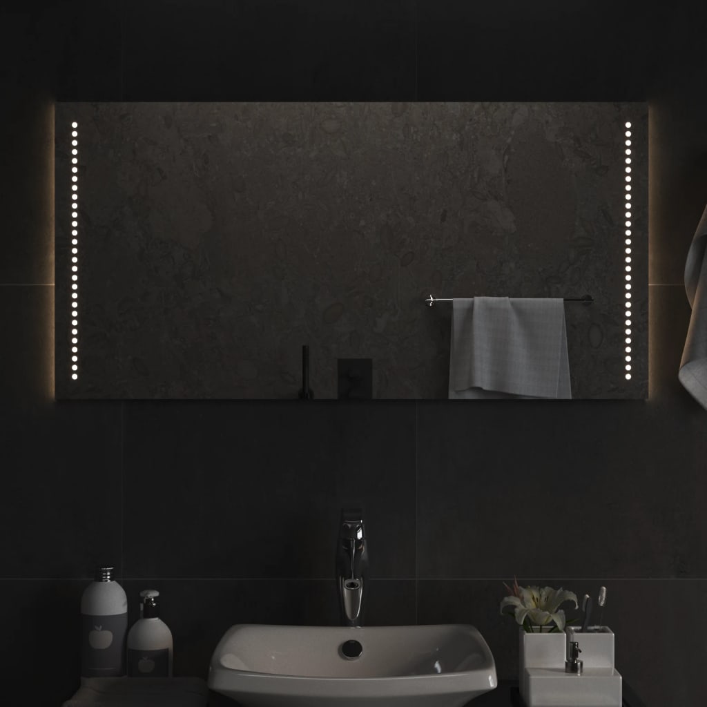 Specchio da Bagno con Luci LED 50x100 cm cod mxl 67600