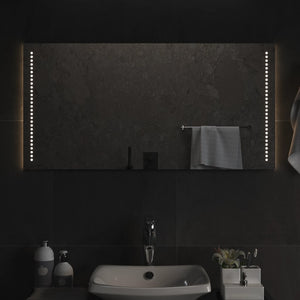 Specchio da Bagno con Luci LED-Specchio per Bagno 50x100 cm 260684