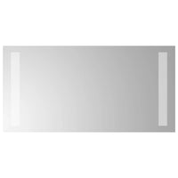 Specchio da Bagno con Luci LED-Specchio per Bagno 20x40 cm 384806