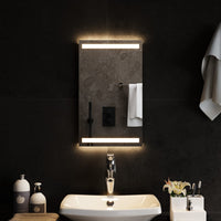 Specchio da Bagno con Luci LED 30x50 cm 3154059