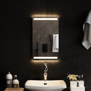 Specchio da Bagno con Luci LED 30x50 cm 3154059